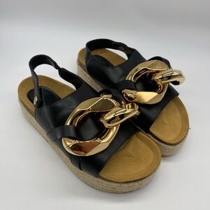JW Anderson Platform Chain Espadrille Sandals